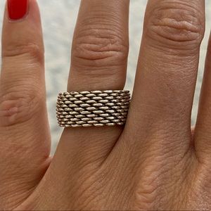 Authentic David Yurman Mesh Ring
